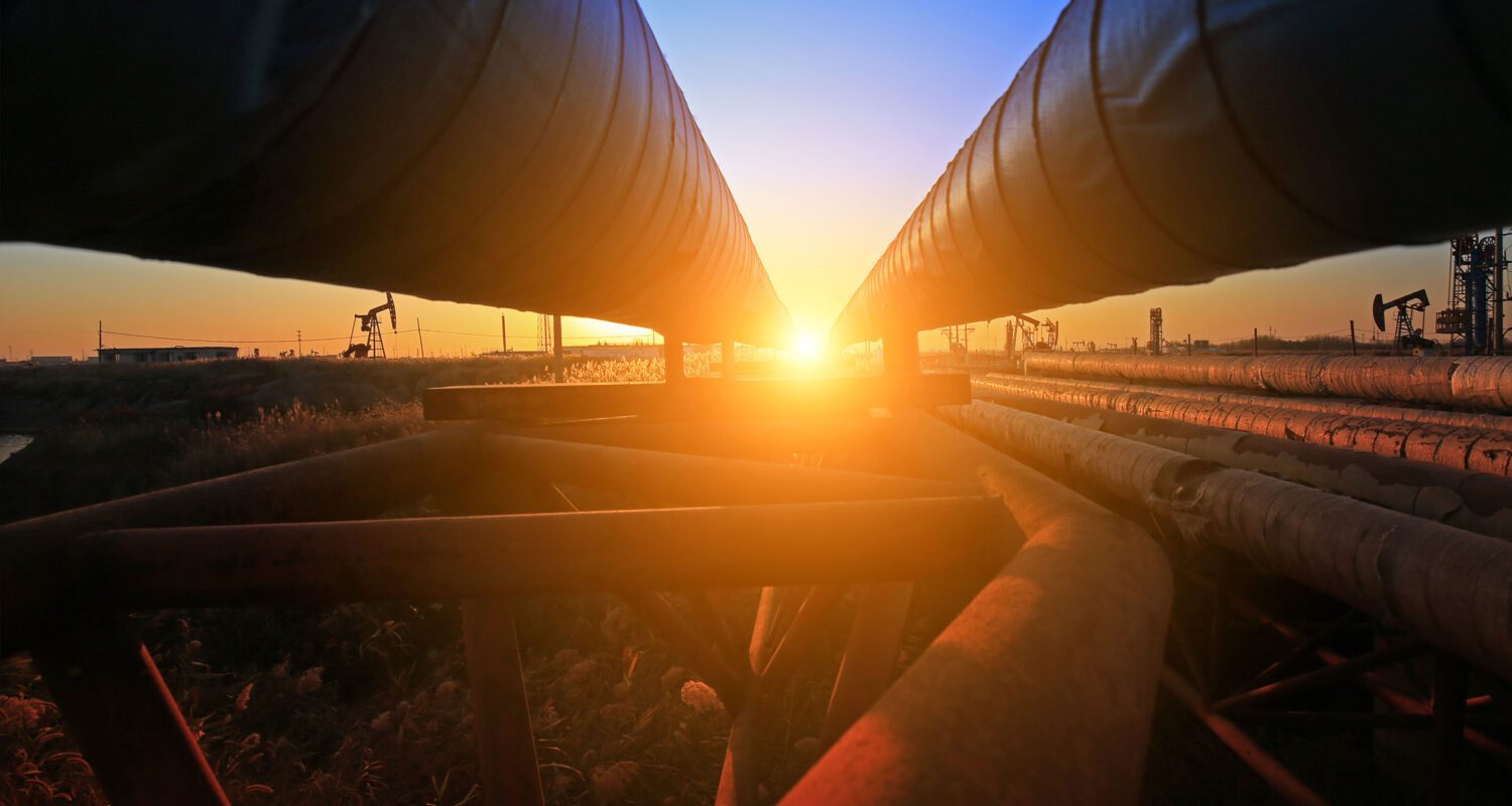 Pipeline at Sunset
